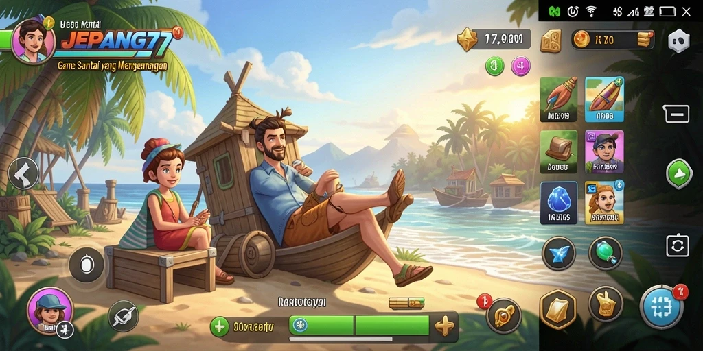 Tampilan gameplay <strong>JEPANG77</strong> yang penuh warna dan menarik.