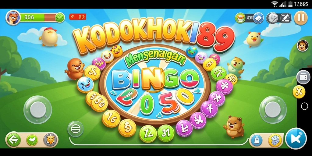 Tampilan gameplay seru dari KODOKHOKI889 saat bermain Bingo.