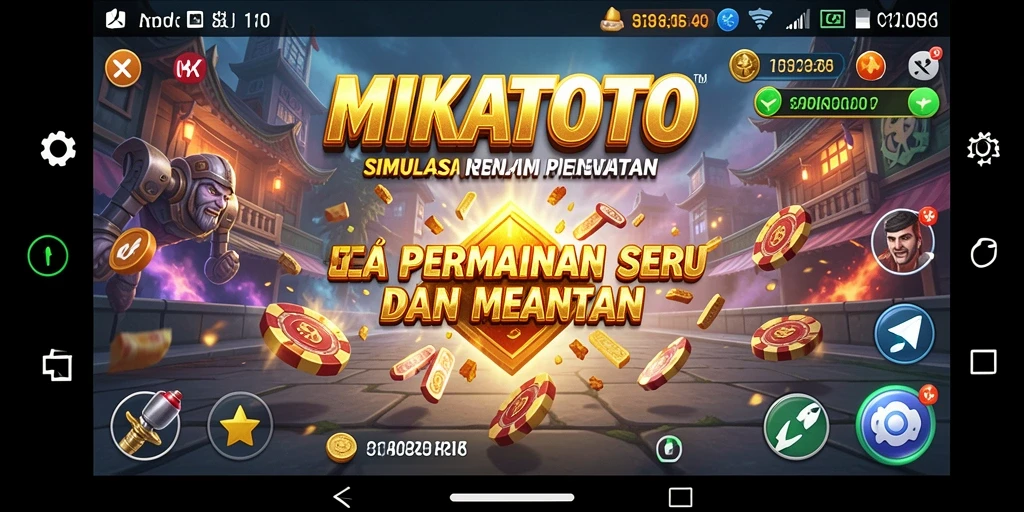 Screenshot menampilkan gameplay menarik dari MIKATOTO yang seru dan mendebarkan.