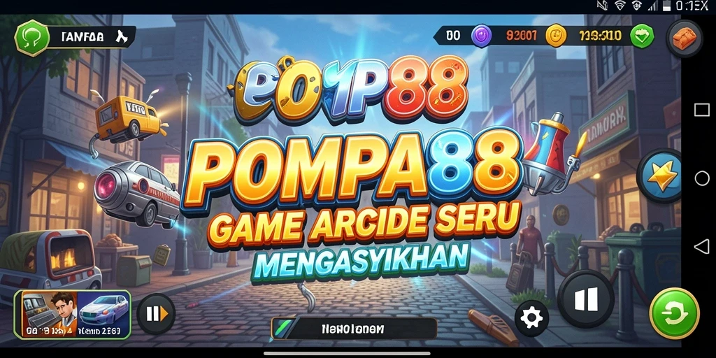 Tangkapan layar POMPA88 menampilkan gameplay seru yang menguji kecepatan dan ketepatan.