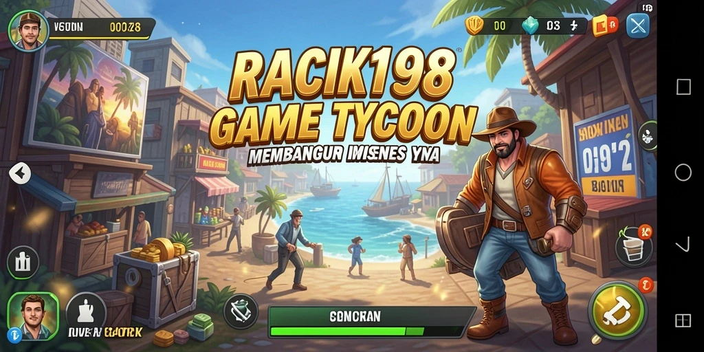 Menampilkan gameplay seru dari RACIK198 yang menantang.