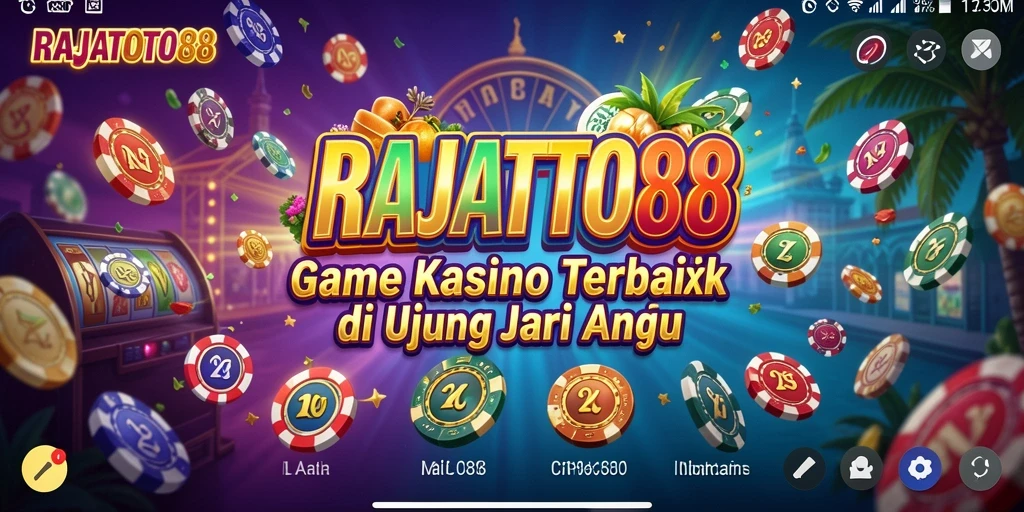 Tangkapan layar gameplay RAJATOTO88 menampilkan keseruan permainan Kasino.