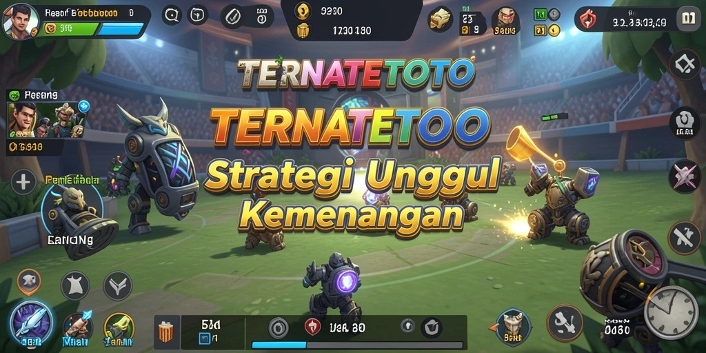 Tampilan gameplay seru dan strategis di TERNATETOTO.